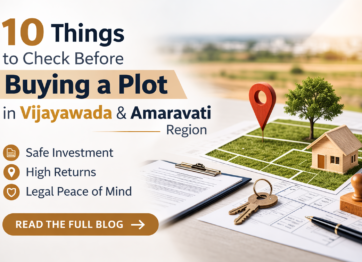 10 Things to Check Before Buying a Plot in Vijayawada